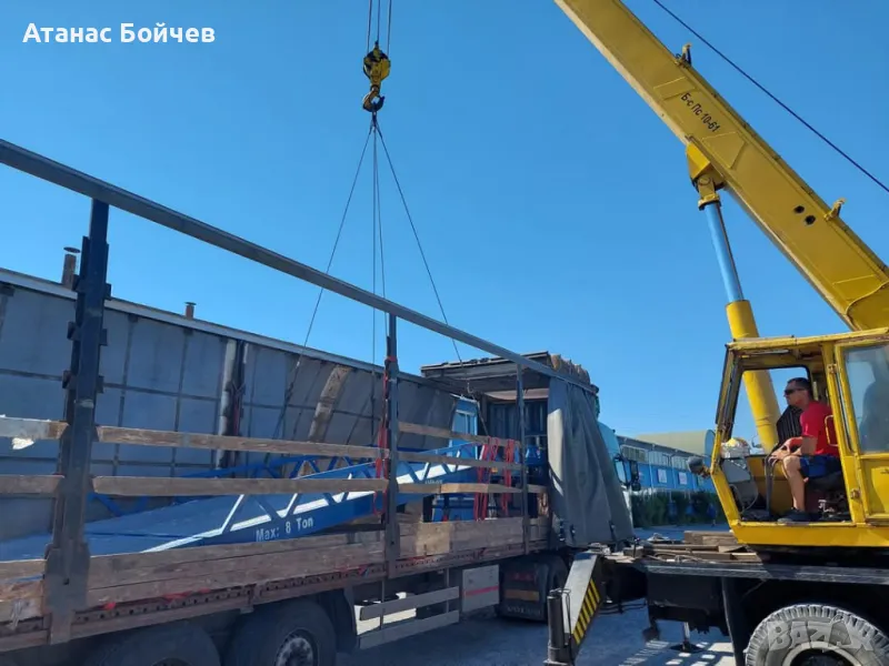 МОБИЛНА РАМПА 8 тона, 10 тона, 12 тона, 15 тона, 18 тона, снимка 1