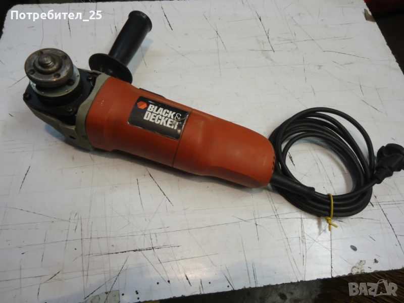 Ъглошлайф  BLACK & DECKER, снимка 1