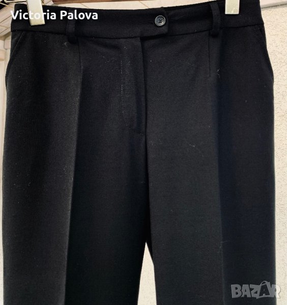 Черен вълнен панталон DISTIVA, снимка 1