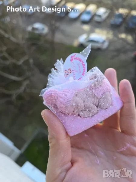 ~•°Гипсова фигурка за всеки повод "Спящо бебче"°•~, снимка 1