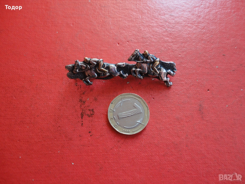 Невероятна луксозна щипка игла за вратовръзка 8, снимка 1