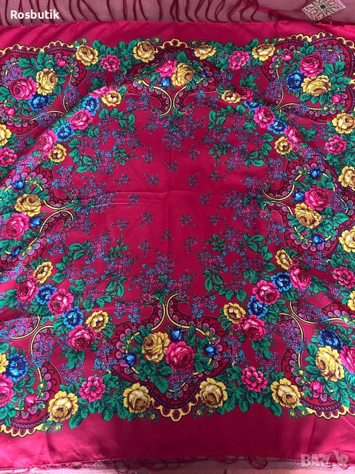 Традиционен руски вълнен шал , снимка 1