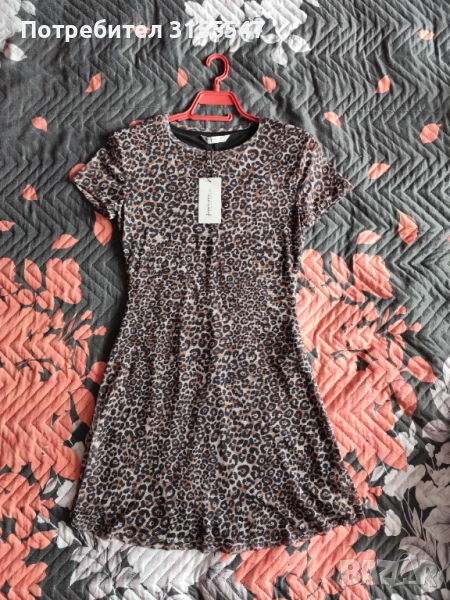 Къса леопардова рокличка, снимка 1