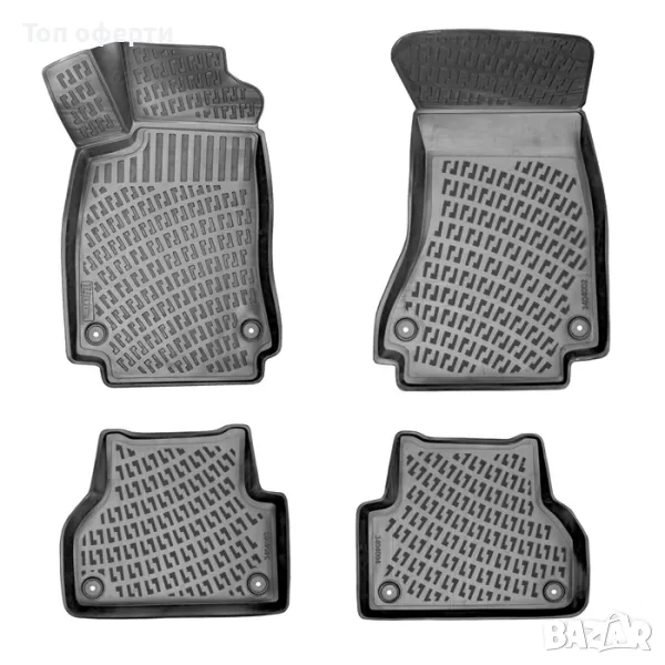 Гумени стелки RizLine съвместими с Nissan Qashqai 2013-2021, снимка 1