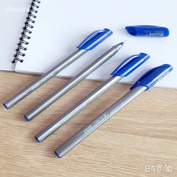 1586 Триъгълен син химикал CLARO, снимка 1