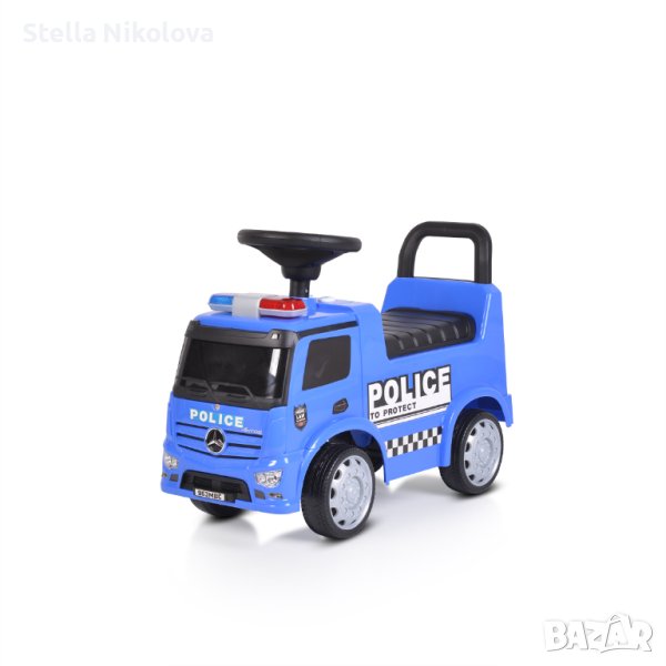 Играчка Кола за бутане полицейска кола със сирена и светлини, снимка 1
