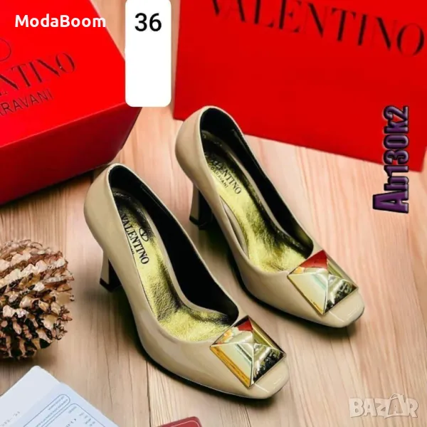 Дамски обувки на ток Различни цветове, снимка 1