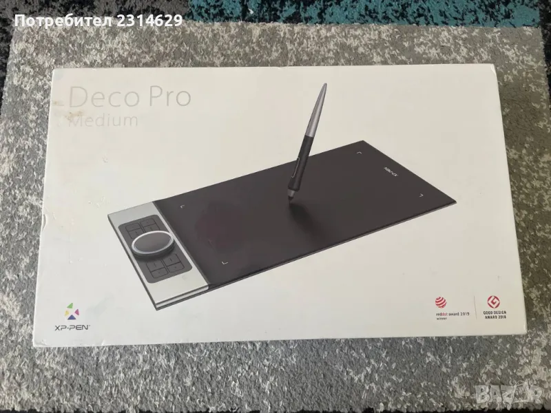 XP-PEN Deco Pro Medium, пълен комплект, снимка 1