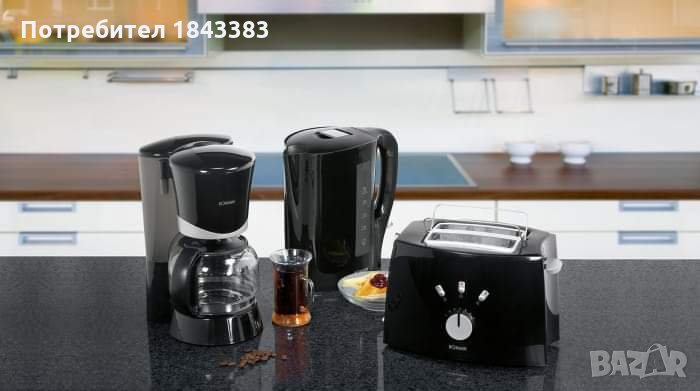 Тостер,кафемашина и чайник, снимка 1
