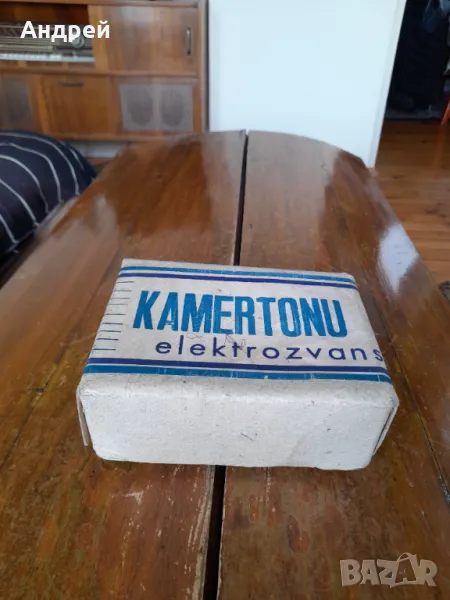 Стар електрически звънец Kamertonu, снимка 1