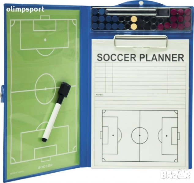 Магнитно треньорско футболно табло 22,5×35,5cm  , снимка 1