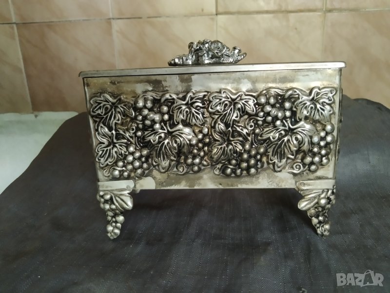 метална кутийка арт деко, снимка 1