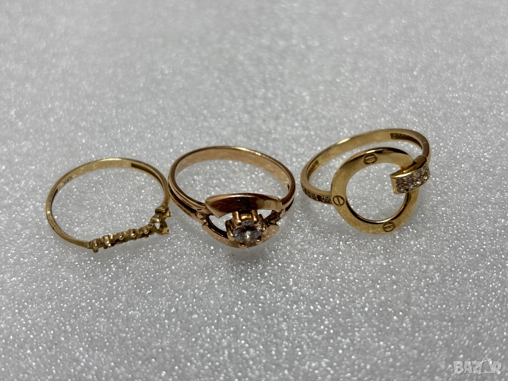 73€/гр.-Цена под борсовата! Злато за материал/претапяне/,5,65 грама, 14К (проба 585), снимка 1