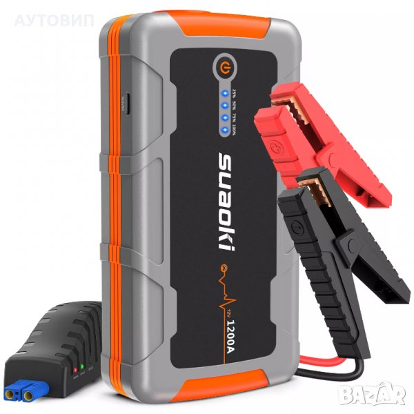 JUMP STARTER SUAOKI EPOWER 92 1200A Стартер за кола, снимка 1
