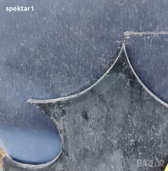 Черен полиамид на плочи дебели 14 мм, снимка 1