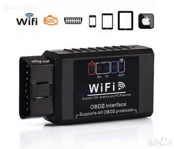 OBD II Wifi Interface диагностика за автомобил, снимка 1