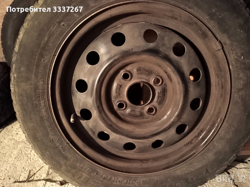 Железни джанти 14-ки за toyota/suzuki 4x100 , снимка 1