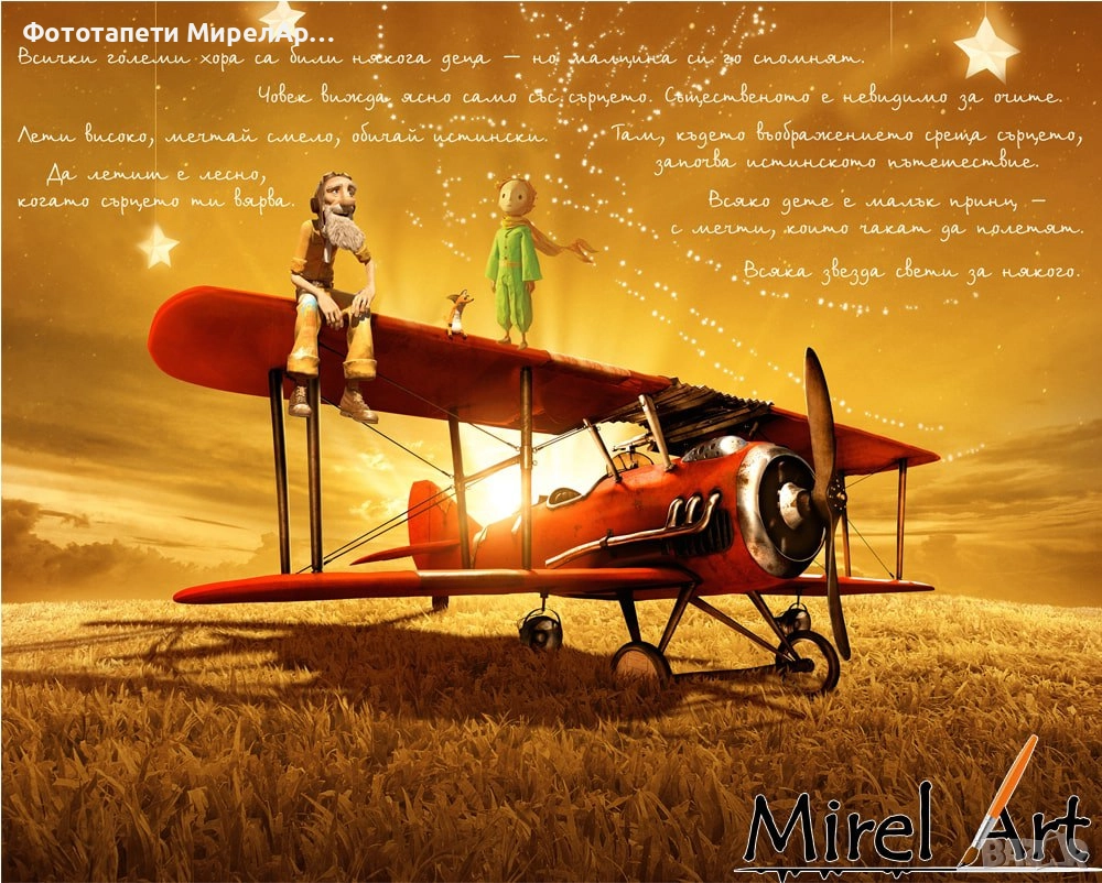 Фототапет Малкия Принц, снимка 1