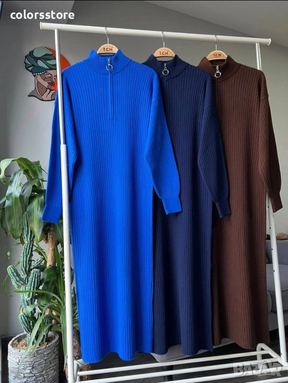 Дамска дълга рокля -IM83B, снимка 1