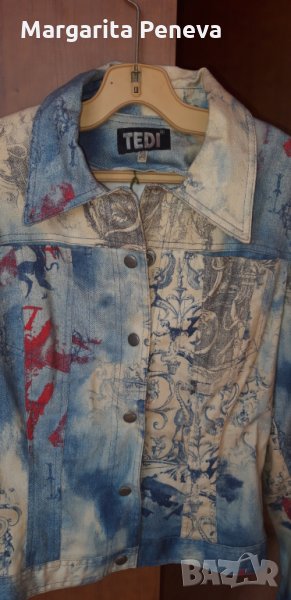 Уникално дънково яке М, снимка 1