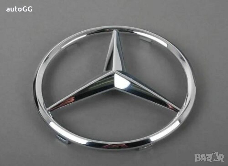 Емблема предна решетка Мерцедес/Mercedes W204/W205/W207/W212/Х204/W245, снимка 1