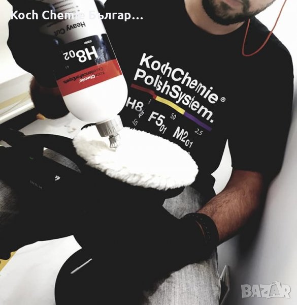 Едра полираща паста за отстраняване на дълбоки драскотини от силно износен лак Koch Chemie H8.02, снимка 1