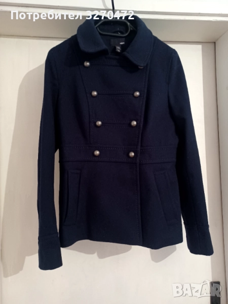 H&M ново вълнено палто размер 38, снимка 1