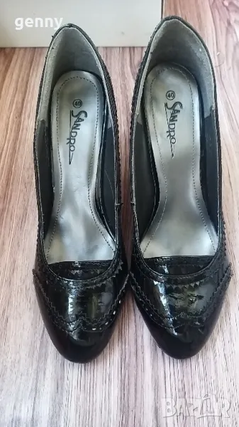 Намалена цена!Обувки на ток, кожа, отлични, снимка 1