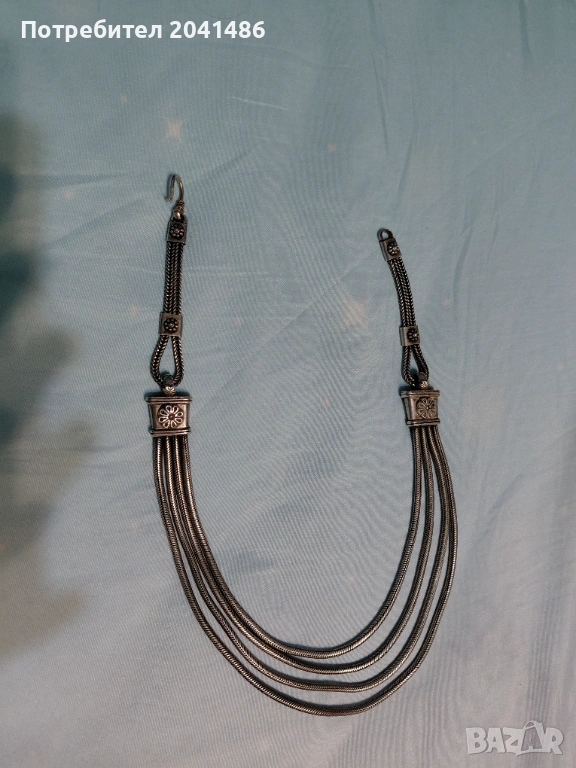 Rajasthan сребърно колие, снимка 1