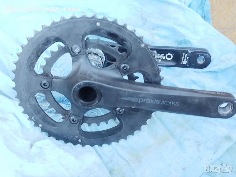 Курбел със средно движение за велосипед колело praxis works alba , снимка 1