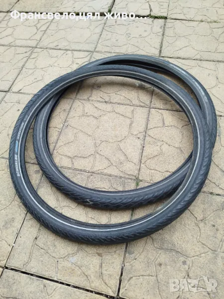 26 цола гуми за велосипед колело schwalbe marathon , снимка 1