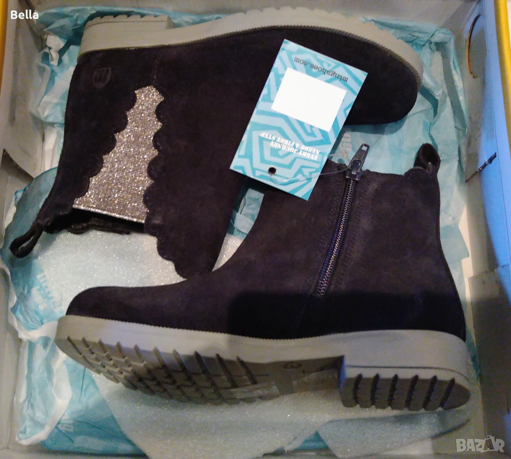 Боти естст.кожа 31 н., снимка 1