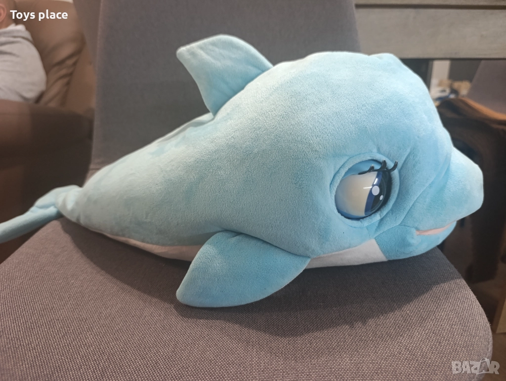 Интерактивна плюшена играчка IMC Toys Blu Blu Dolphin, снимка 1