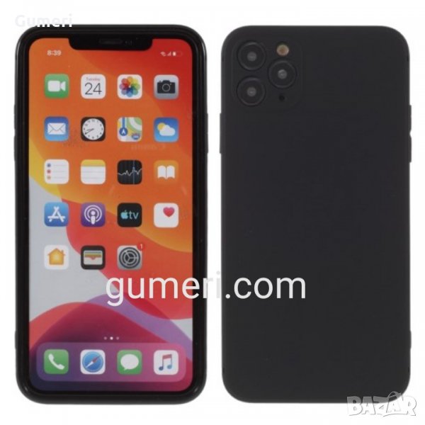 Apple iPhone 11 Pro Max Силиконов Матиран гръб с допълнителна защита за камерата , снимка 1