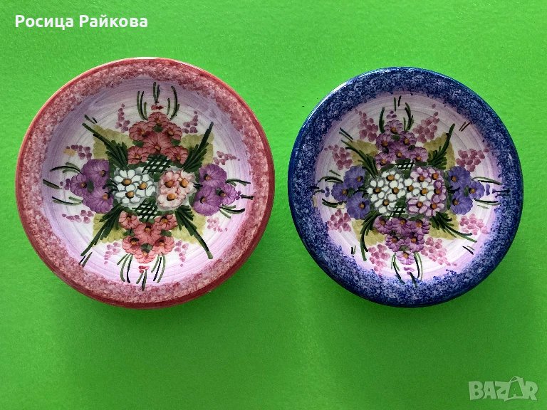 Малки декоративни чинийки за стена, снимка 1