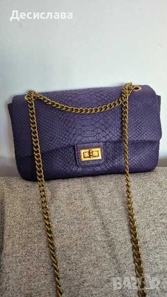 НОВА дамска чанта Long and son London, снимка 1