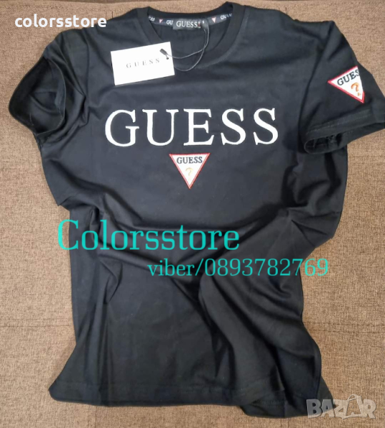 Мъжка Черна тениска Guess код VL151o, снимка 1