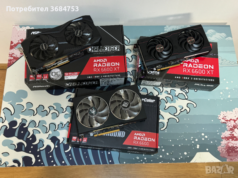 видеокарти AMD Radeon RX6600 XT, снимка 1