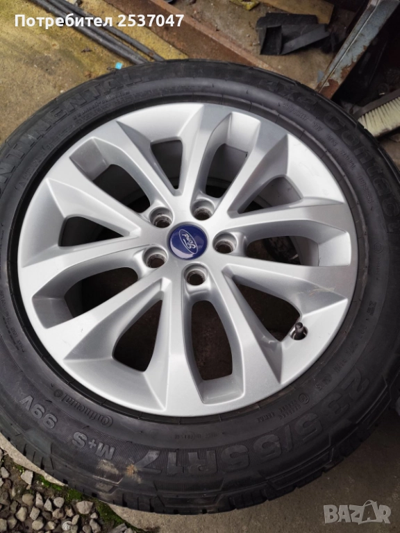 4бр гуми с джанти 235/55R17 за FORD KUGA ; LAND ROVER, снимка 1