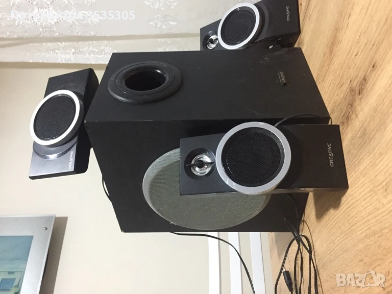 Тонколони Creative Inspire T6100, 5.1, RMS 76W  50 лв, снимка 1