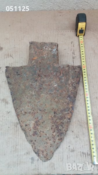 масивен кован възрожденски лемиш, рало, плуг , снимка 1