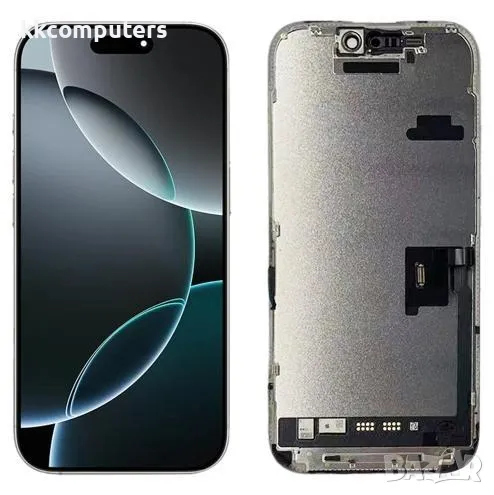 LCD Дисплей за iPhone 16 Pro 6.3 + Тъч скрийн / Черен / КЛАС B Баркод : 483998, снимка 1