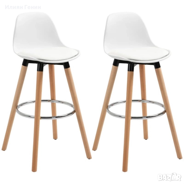 Комплект от два бар стола, снимка 1