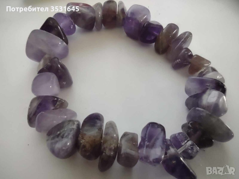 Гривна от естествен Аметист, снимка 1