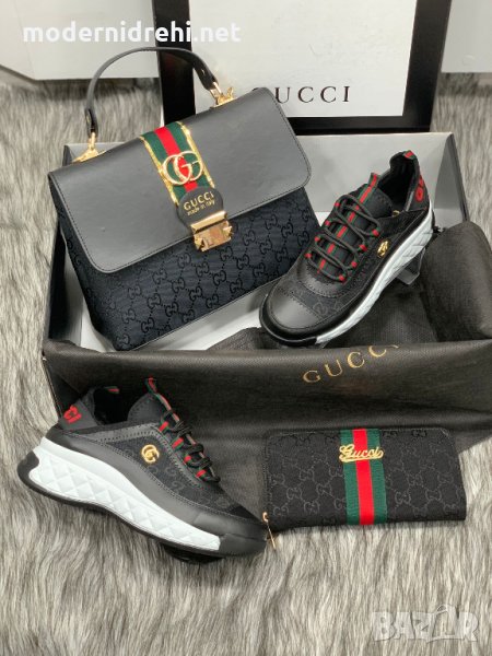 Дамски спортни обувки портфейл и чанта Gucci код 154, снимка 1