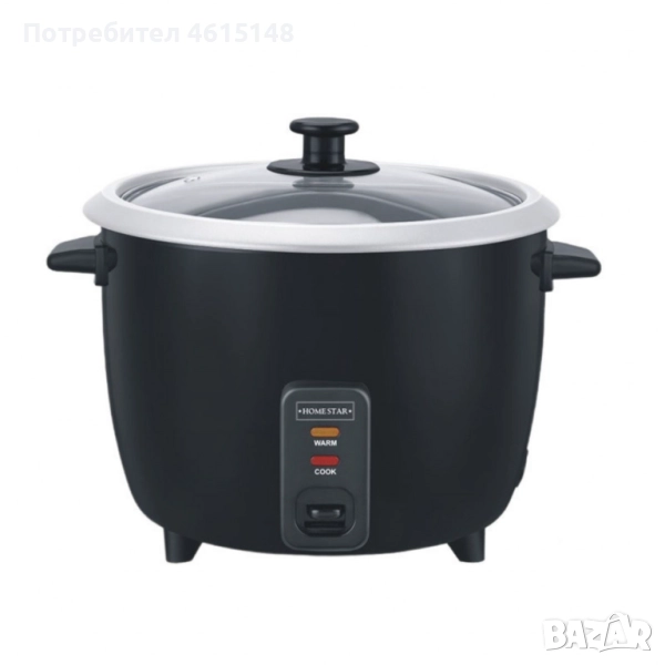 Оризоварка Homestar с мощност 1000W и 2,8 л. вместимост, снимка 1