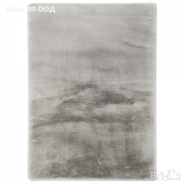 Супер пухкав килим, имитация на заешка кожа, снимка 1