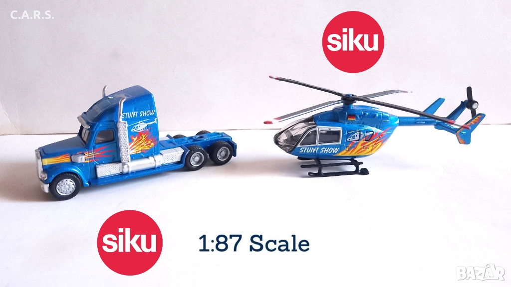 Meтални модели Siku Stunt Show - Мащаб 1:87, снимка 1