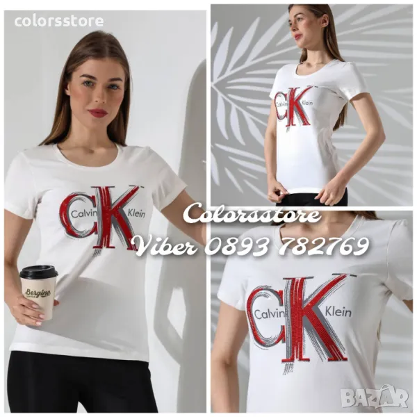 Дамска тениска Calvin Klein-VL59y, снимка 1