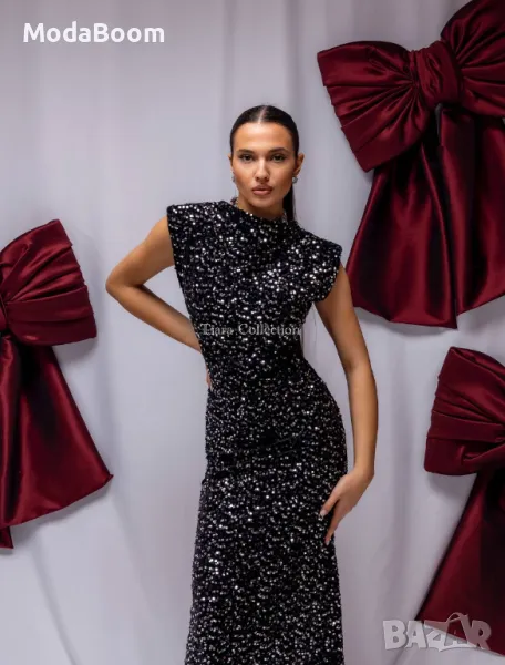 Дълга дамска стилна рокля , снимка 1